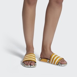 Adidas Adilette Női Originals Cipő - Sárga [D53453]